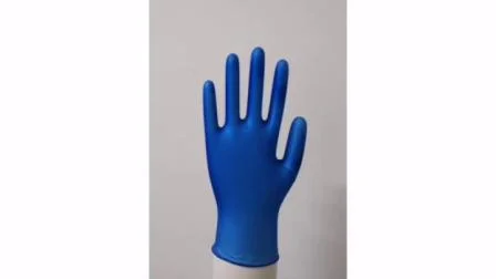 9pulgadas azul/blanco/negro salón de belleza especial /alimentos/farmacéutica mayorista desechables de vinilo de látex de protección de examen de seguridad de PVC Rubbe guantes de nitrilo